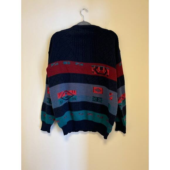 Fiji Vintage Made in Italy Embroidered Grandpa Sweater - Picture 4 of 5